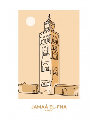 JAMAÂ EL-FNA Décoration