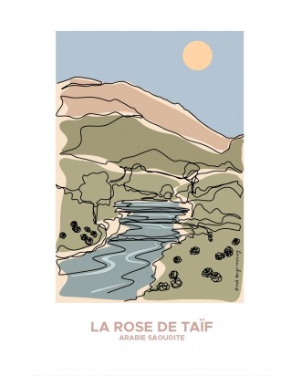 LA ROSE DE TAÏF Décoration