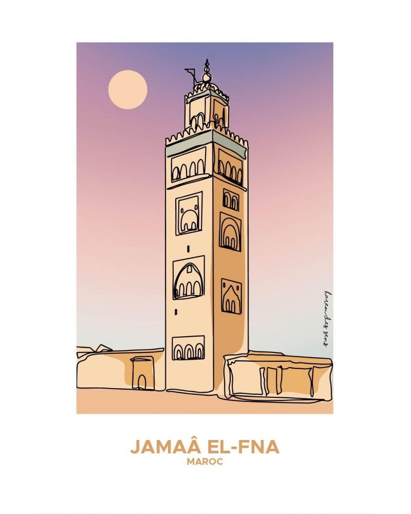 JAMAÂ EL-FNA Décoration