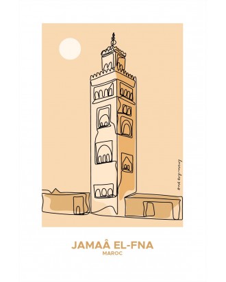 JAMAÂ EL-FNA Décoration